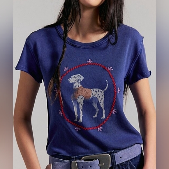Free People Tops - Free People We The Free Fur Friend Tee